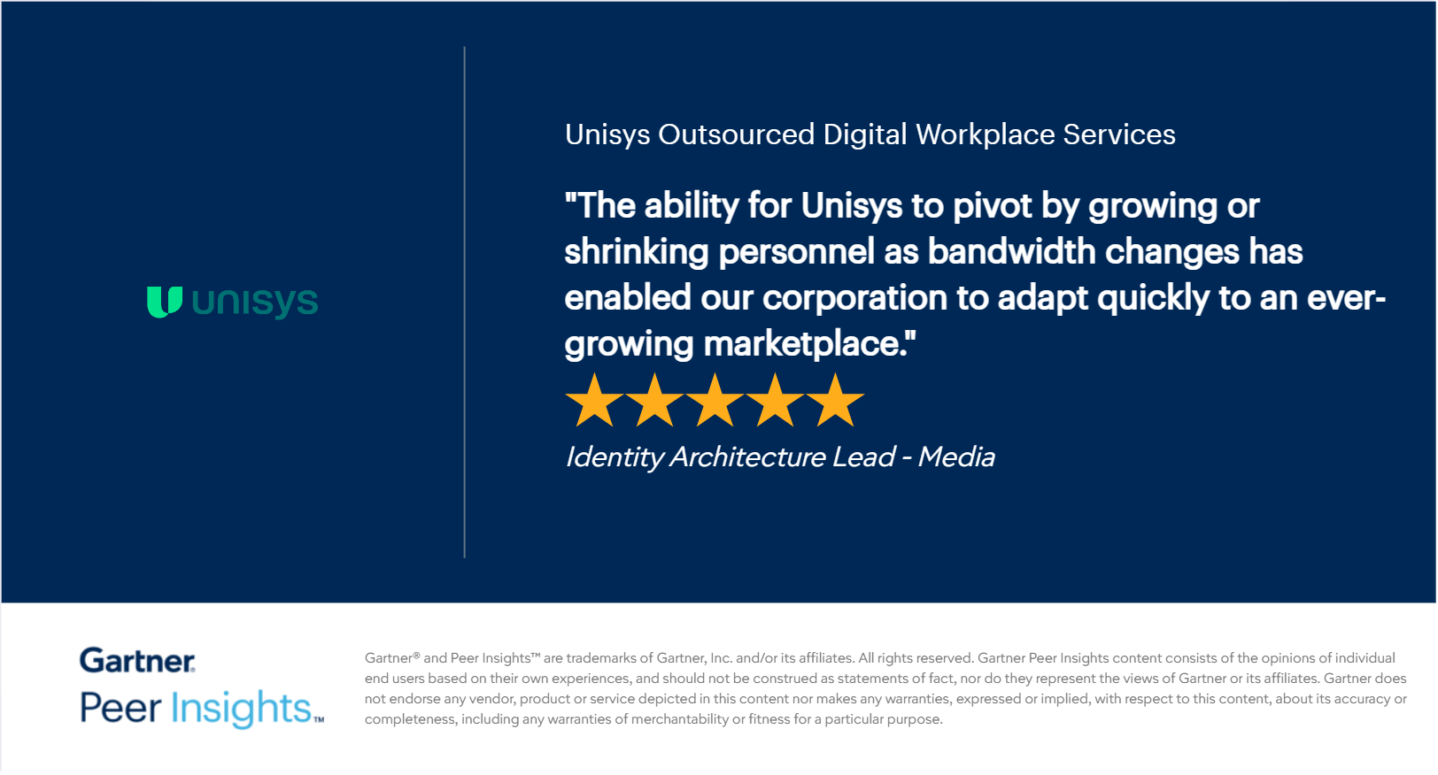 Gartner Peer Insights snippets