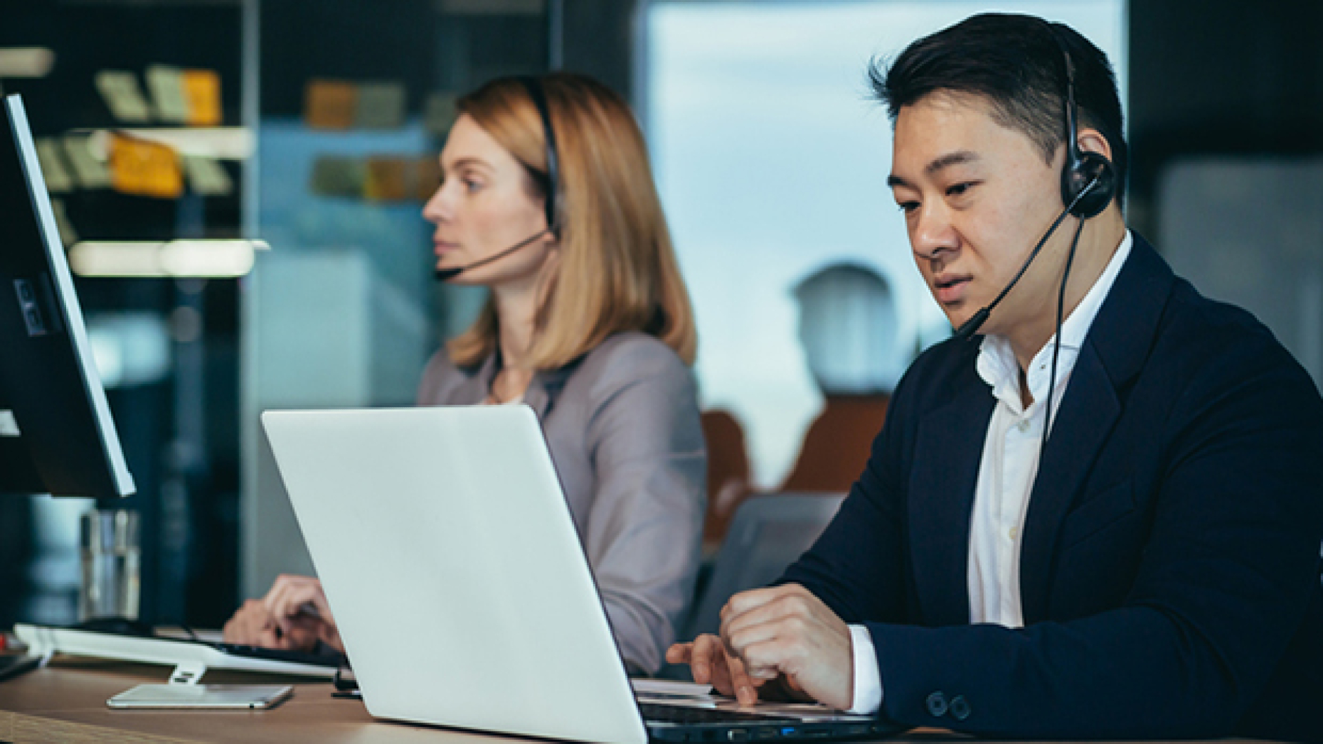 At your service (desk)