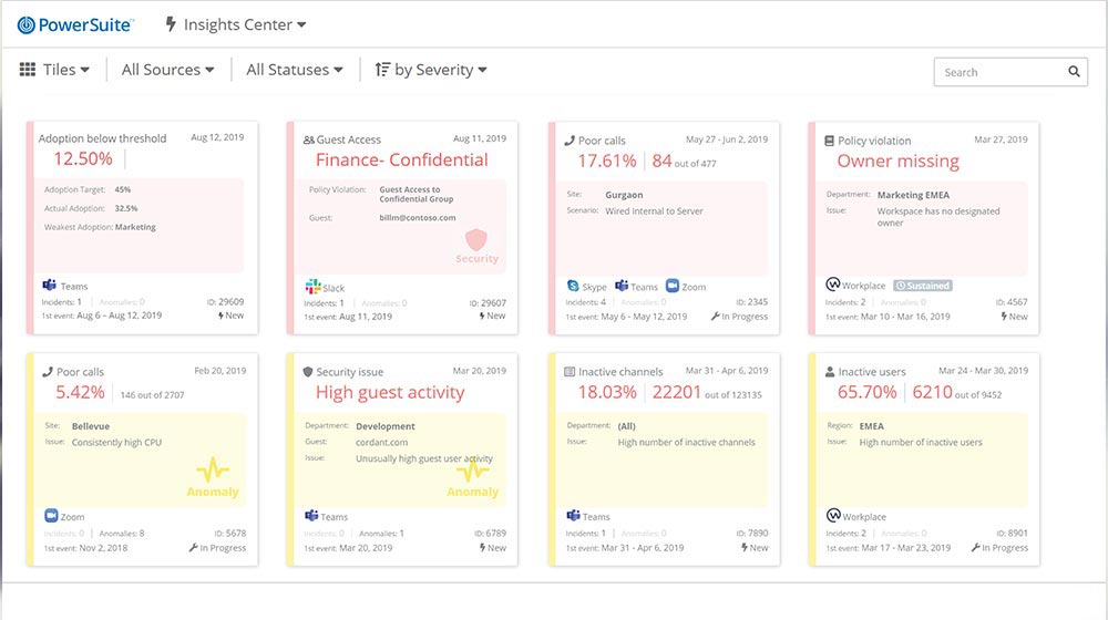 PowerSuite Intelligent Reporting